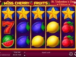 Miss Cherry Fruits St. Valentine's Slots